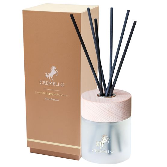 Cremello Coastal Cypress &amp; Amber Diffuser