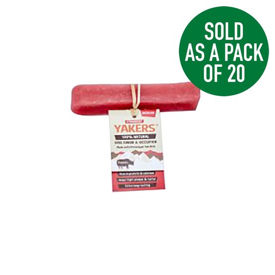 Yakers Dog Chew Strawberry