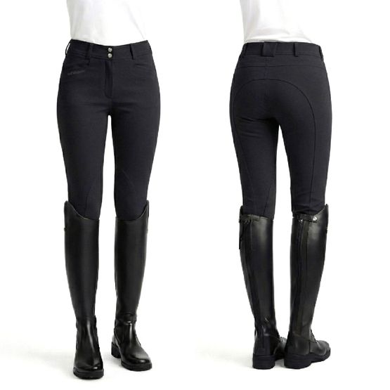 Whitaker B238k Hemsworth Young Rider Breeches Child Black