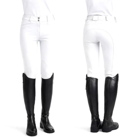 Whitaker B238k Hemsworth Young Rider Breeches Child White