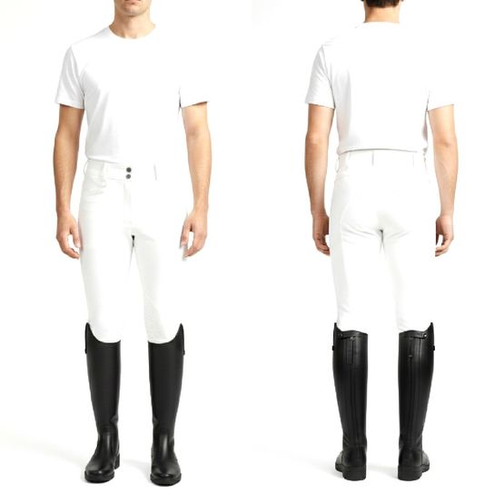 Whitaker B238m Hemsworth Mens Breeches White