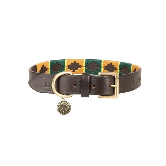 Benji &amp; Flo Sublime Polo Leather Dog Collar
