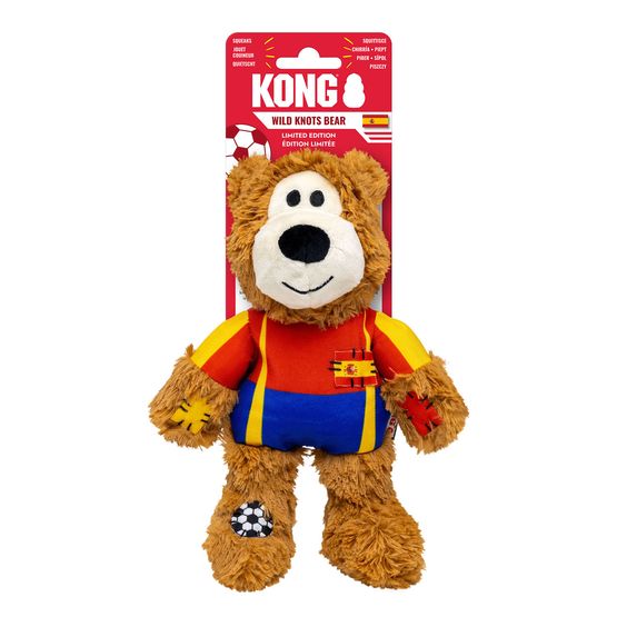 Kong Wild Knots Sport Esp Bear Md-Spain Dog Toy