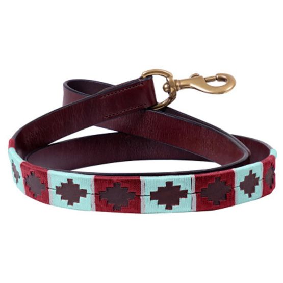 Benji &amp; Flo Sublime Polo Leather Dog Lead