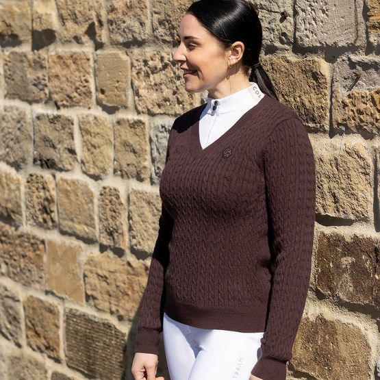 Coldstream Clarkston Knitted V-Neck Jumper
