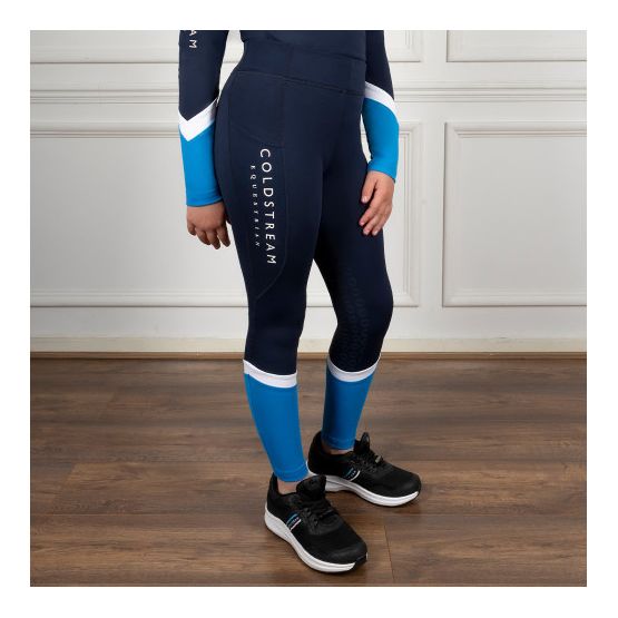 Coldstream Heriot Navy Riding Tights