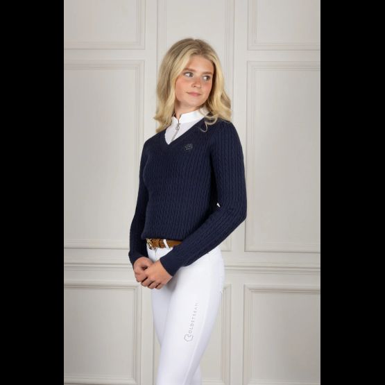 Coldstream Horndean Knitted V-Neck Jumper
