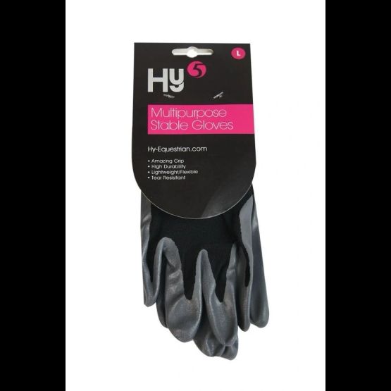 Hy Equestrian Durable Stable Hand Gloves