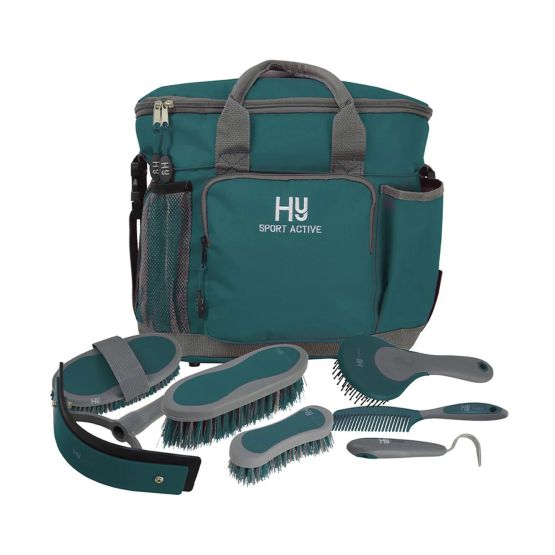 Hy Equestrian Iconic Jumps Grooming Bag - One Size