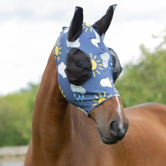 Hy Equestrian Lycra Hello Sunshine Fly Mask