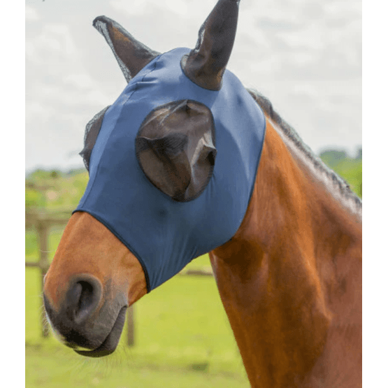 Hy Equestrian Mesh Protect Mask With Lycra Ears