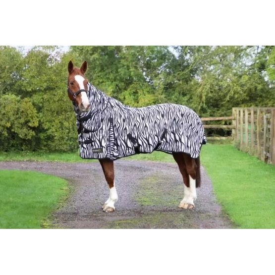 StormX Empra Waterproof Zebra Print Fly Rug