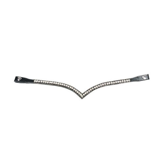 ProPresicce Signature V Diamante Browband by Hy Equestrian