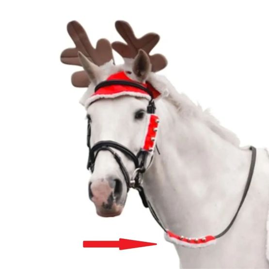 Hy Equestrian Christmas Elf Rein Sleeves (Set of 2)