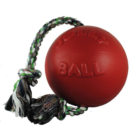 Jolly Pets Romp-N-Roll Jolly Ball Red