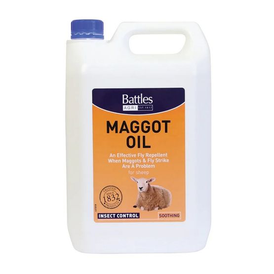Battles Maggot Oil
