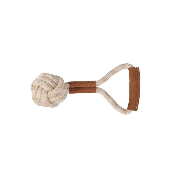 Benji &amp; Flo Tug 'N' Play Dog Toys Rope With Ball