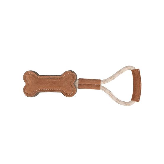 Benji &amp; Flo Tug 'N' Play Dog Toys Rope With Bone