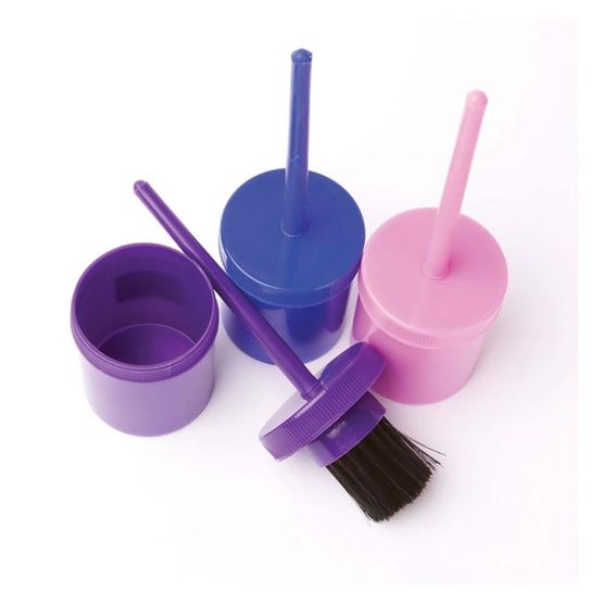 Lincoln Hoof Oil Brush With Container Pink