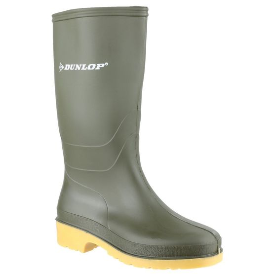 Dunlop Dulls Wellington Boots (Green)