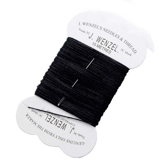 Lincoln Plaiting Thread Black