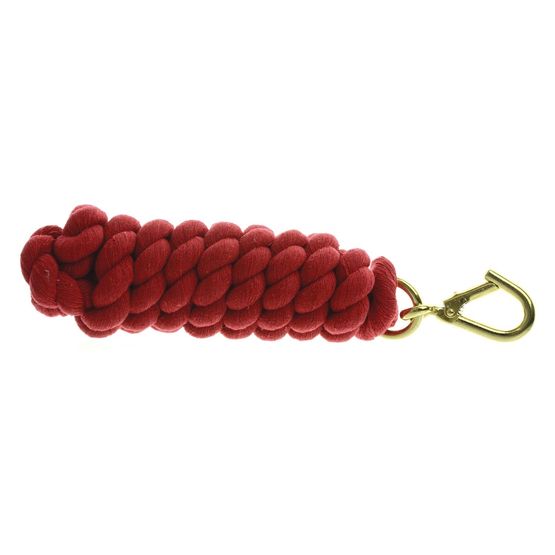 Hy Equestrian Lead Rope Extra Thick Red