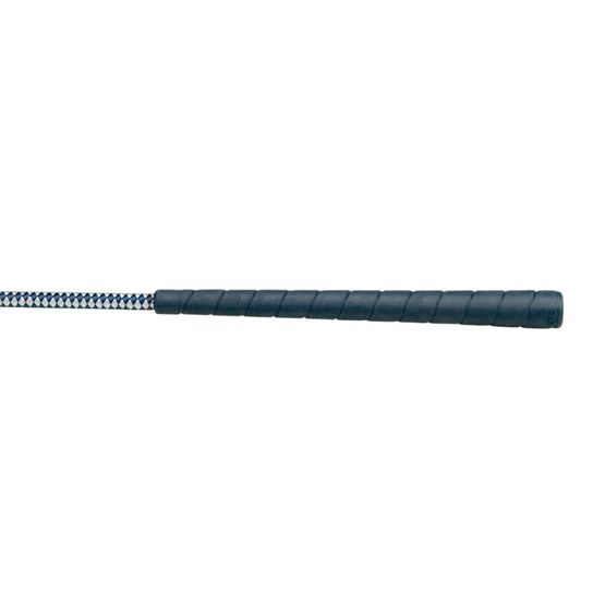 Hy Equestrian Lunging Whip Navy/Silver