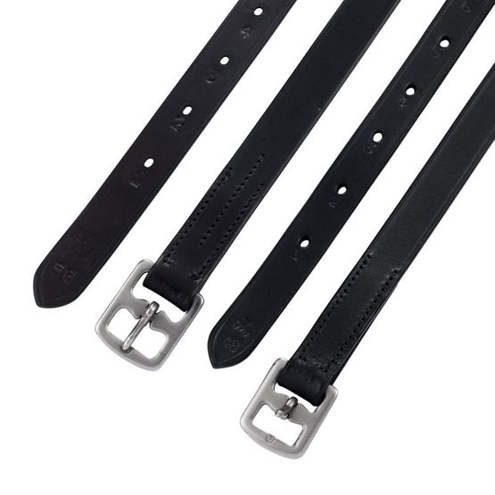 Hy Equestrian Stirrup Leathers Black Adult