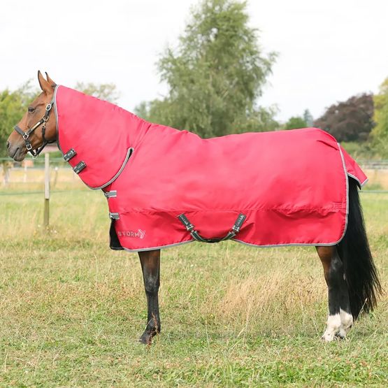 Stormx Empra 300g Combi Turnout Rug Red