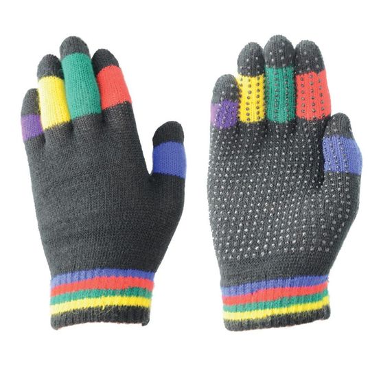 Hy Equestrian Magic Gloves Child Multi Coloured