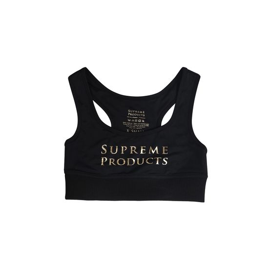 Supreme Products Active Show Rider Sports Bra Ladies Black/Gold