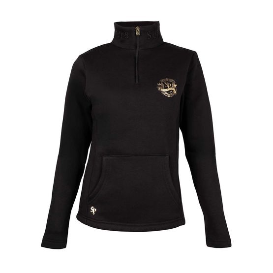 Supreme Products Active Show Rider Sweatshirt Ladies Black/Gold