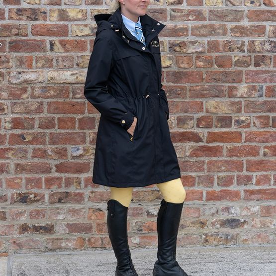 Supreme Products Active Show Rider Waterproof Mac Ladies Black/Gold