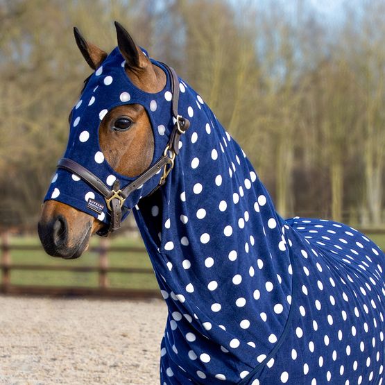 Supreme Products Dotty Fleece Hood Noble Navy