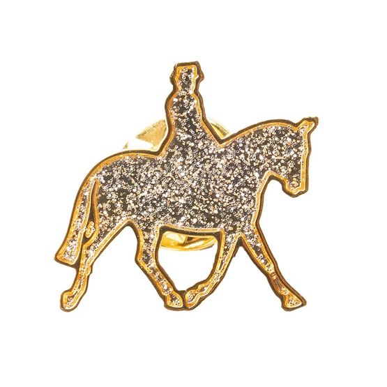 Supreme Products Glitz &amp; Glam Rse &amp; Rider Tie Pin Gold/Silver
