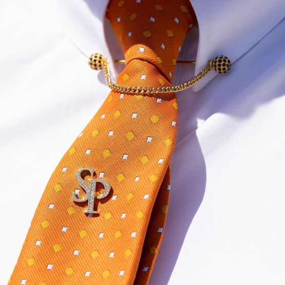 Supreme Products Glitz &amp; Glam Tie Pin Gold/Silver