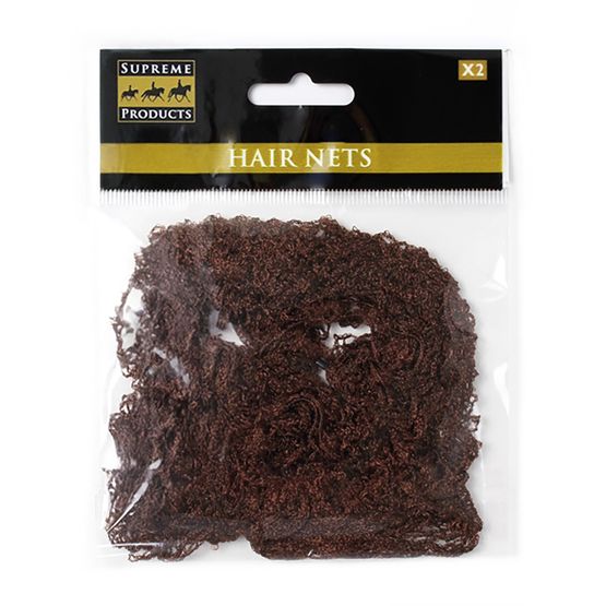 Supreme Products Hair Nets Dark Brown