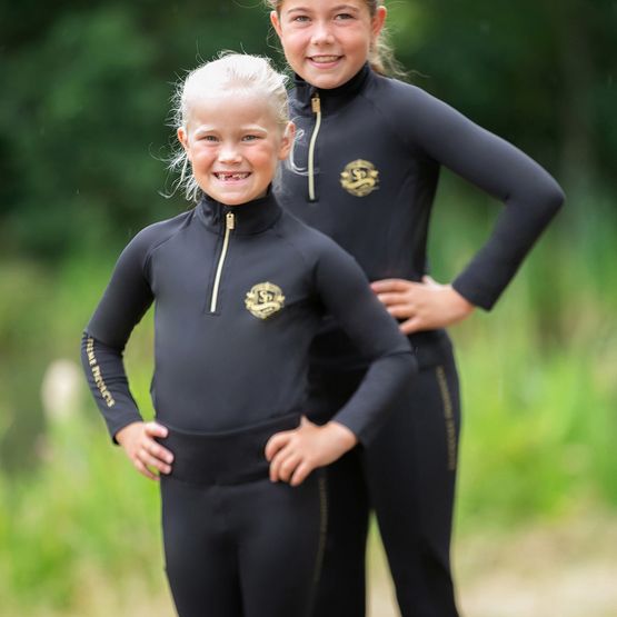 Supreme Products Junior Show Rider Baselayer Black/Gold
