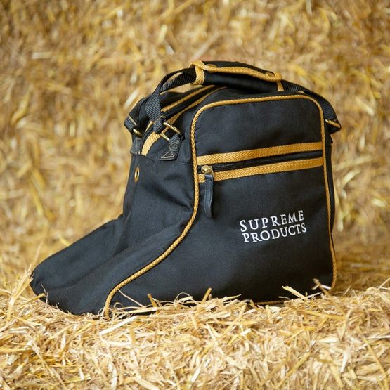 Supreme Products Pro Groom Jodhpur Boot Bag Black/Gold