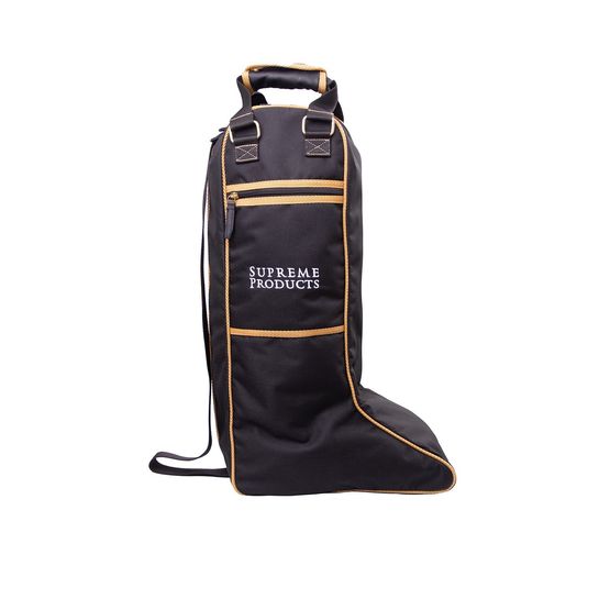 Supreme Products Pro Groom Riding Boot Bag Black/Gold