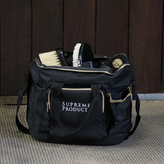 Supreme Products Pro Groom Ring Bag Black &amp; Gold