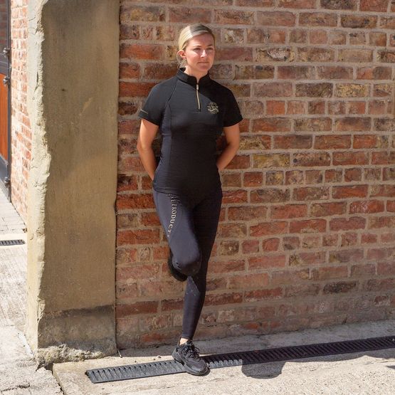 Supreme Products Show Rider Ss Baselayer Ladies Black/Gold