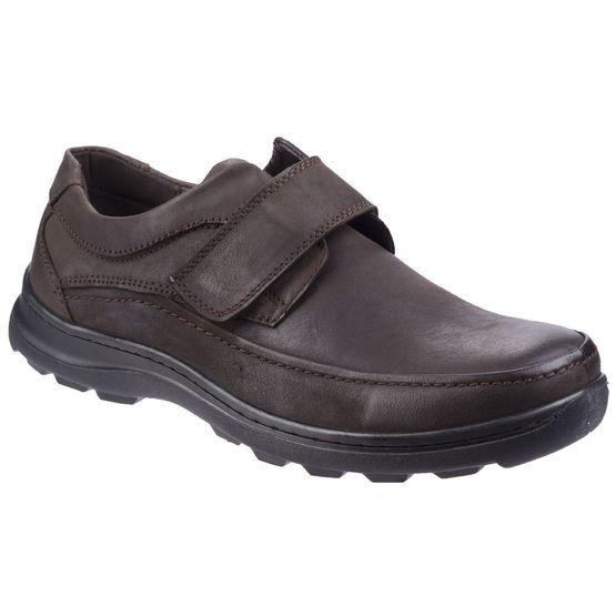 Hurghada Velcro Shoe in Brown