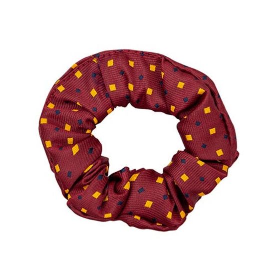 Supreme Products Show Scrunchie Diamonds Burgundy/Gold Diamonds