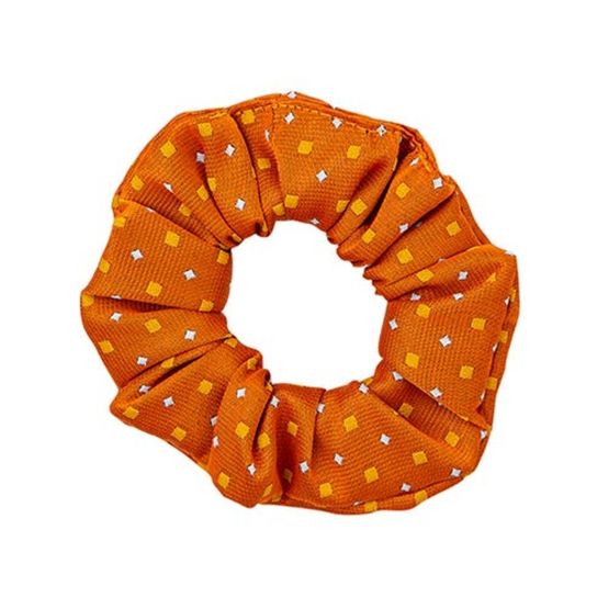 Supreme Products Show Scrunchie Diamonds Orange/Gold Diamonds