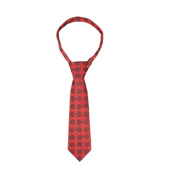 Supreme Products Show Tie Diamonds Red/Navy &amp; Yellow Diamonds