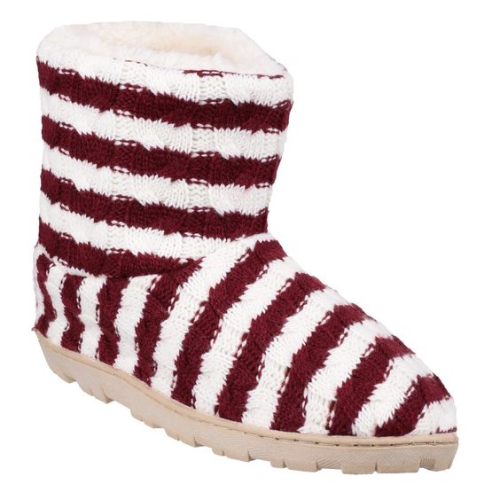 Latvia Slipper in Red