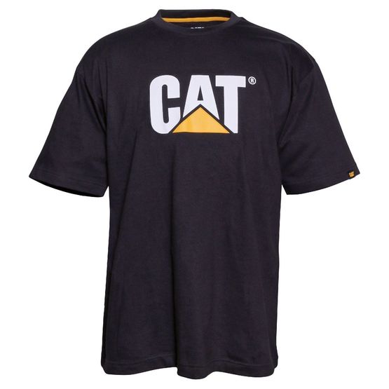 Caterpillar Trademark Logo T-Shirt - Black