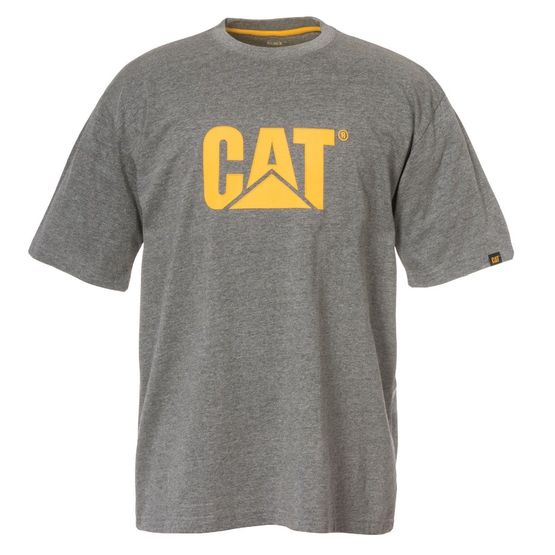 Caterpillar Trademark Logo T-Shirt - Dark Grey