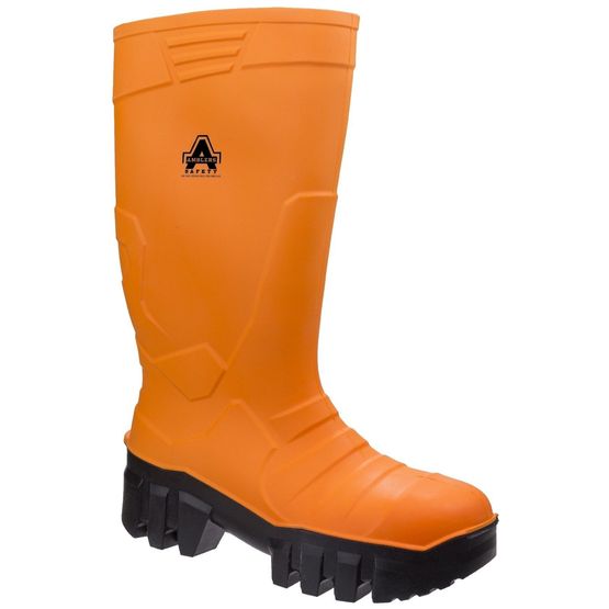 Amblers 1010 S5 CI SRC Safety Wellington Boots - Orange